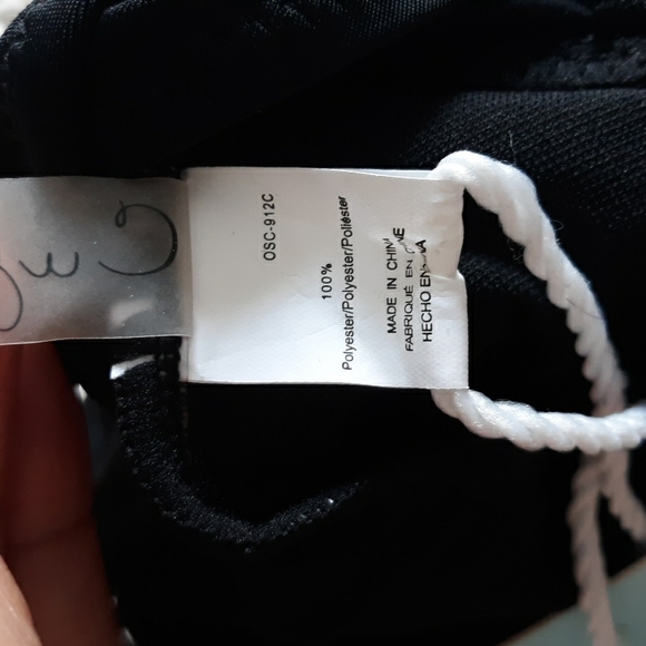 New Cupshe Large Black Cross Straps One Piece Swim Bathing Suit - Picture 7 of 14